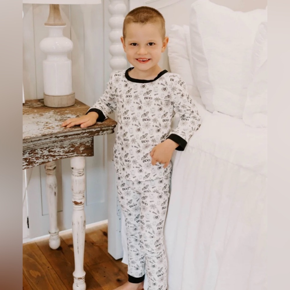 Boy Halloween Dreams Buttflap Pajamas